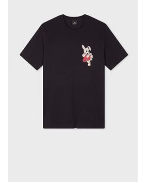 Paul Smith 'Rabbit' T-Shirt - Black