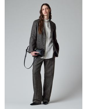 Paul Smith Donegal Wool Blazer - Grey