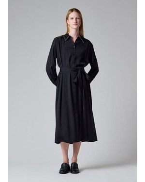 Paul Smith 'Swirl' Shirt Dress - Black