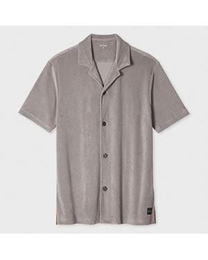 Paul Smith Towelling Lounge Shirt - Grey