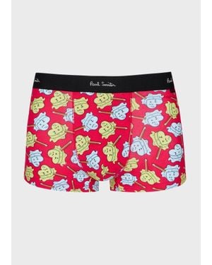 Paul Smith 'Melted Lolly' Print Boxer Briefs - Red