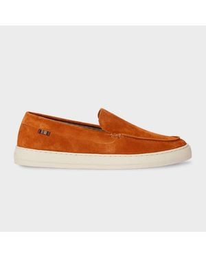 Paul Smith Suede 'Simeon' Loafers - Brown