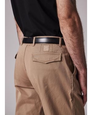 Paul Smith Tapered-Fit Pima Stretch-Cotton Chinos - Brown