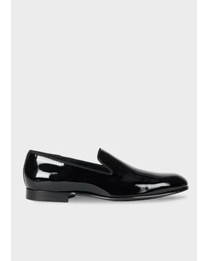 Paul Smith Patent Leather 'Rudyard' Loafers - Black