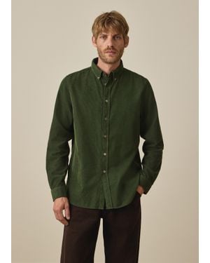 Paul Smith Corduroy Button-Down Shirt - Green