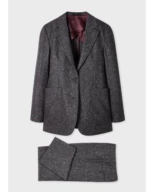 Paul Smith Charcoal Donegal Wool Two-Piece Suit - Grey