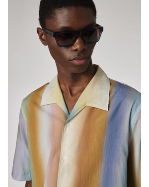 Paul Smith Oversized Lyocell-Cotton Shirt - Multicolour
