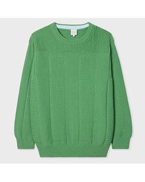 Paul Smith Cotton Fisherman Jumper - Green