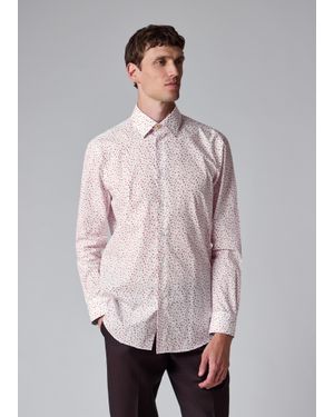 Paul Smith Regular-Fit Ditsy Floral Print Shirt - Pink