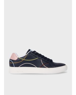 Paul Smith 'Lapin' 'Embroidery Lines' Trainers - Blue