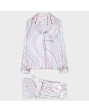 Paul Smith 'Faded Swirl' Pyjama Set - White