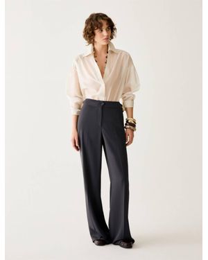 Pennyblack Pantaloni Ampi E Fluidi - Neutro