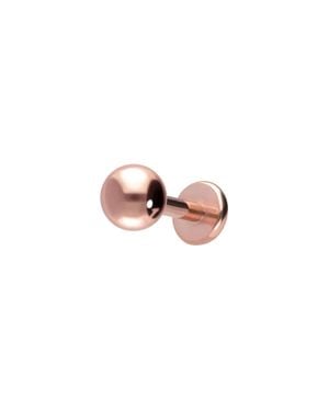 PIERCINGLINE Chirurgenstahl Labret - Schwarz