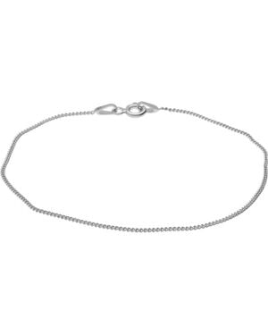 FILANGO 925Er Silber Panzerarmband Rhodiniert - Schwarz