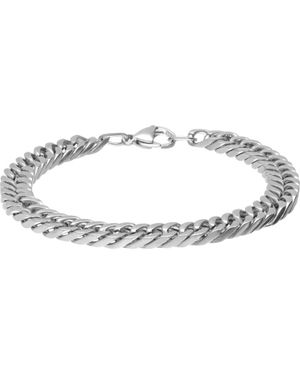 FILANGO Edelstahl Panzerarmband - Mettallic