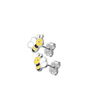 FILANGO Titan Ohrstecker Biene - Schwarz