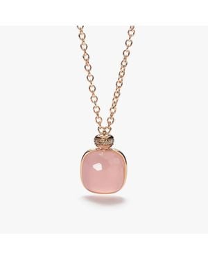Pomellato Nudo Classic Necklace With Pendant - Pink