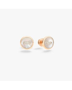 Pomellato Pom Pom Dot Earrings - White