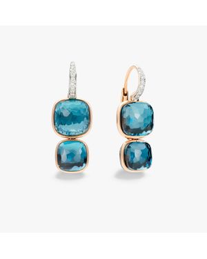 Pomellato Nudo Earrings - Blue
