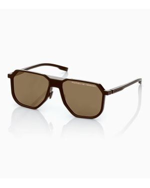 Porsche Design Lunettes De Soleil P'8980 - Marron