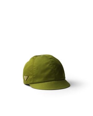 Prada Re-Nylon Cap - Green