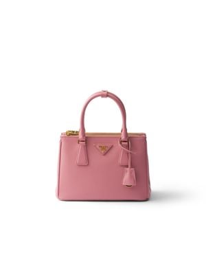 Prada Galleria Small Saffiano Leather Bag - Pink