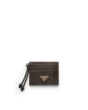 Prada Leather Card Holder - Multicolour