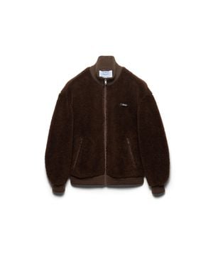 Prada Fleece Jacket - Brown