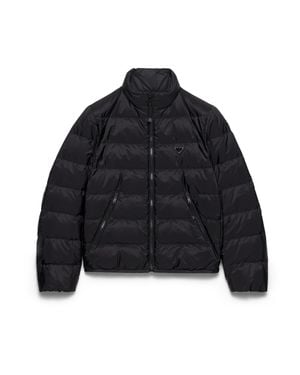 Prada Mittelschwere Daunenjacke Aus Re-Nylon, Herren, Größe - Blau