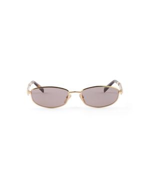 Prada Sunglasses With Logo - White