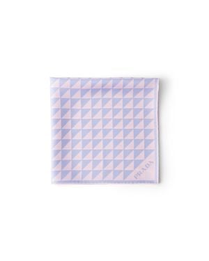 Prada Foulard Stampato - Viola