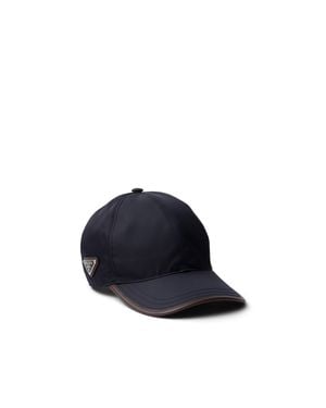 Prada Speedrock Re-Nylon Baseball Cap - Blue