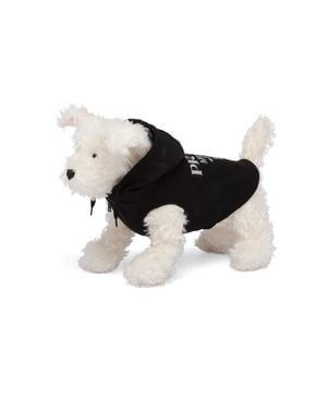 Prada Cotton Fleece Hoodie For Pets - Black