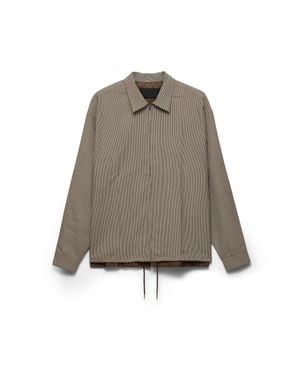 Prada Wool Shirt - Brown