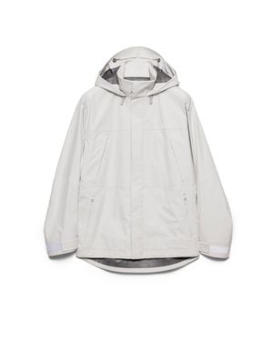 Prada Technical Fabric Jacket, Chalk - White