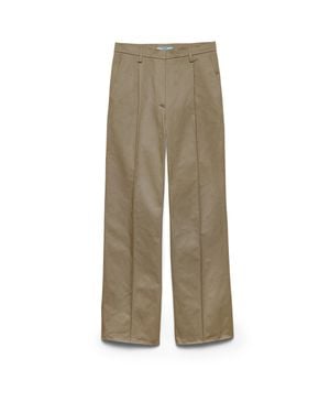 Prada Chino Pants, Clay - Natural
