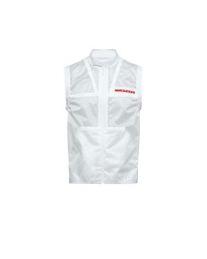Prada Ripstop Vest - White