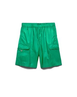 Prada Re-Nylon Swim Trunks - Green