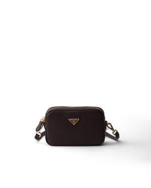 Prada Mini Sac En Cuir, Femme - Blanc