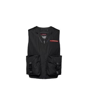 Prada Light Technical Fabric Vest - Black