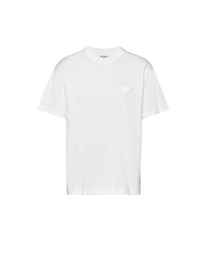Prada Cotton T-Shirt - White