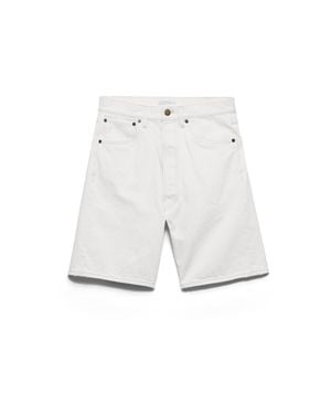Prada Alte Bermudas Aus Denim, Herren, Größe - Weiß