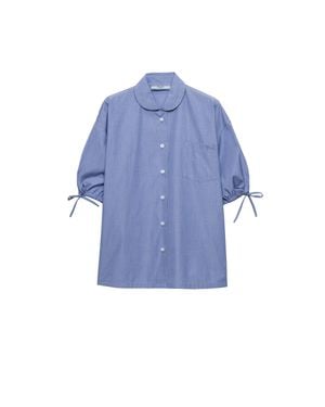 Prada Fil-À-Fil Shirt - Blue