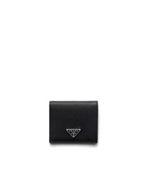 Prada Leather Wallet - Black