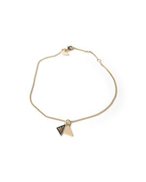 Prada Enameled Metal Necklace - Metallic