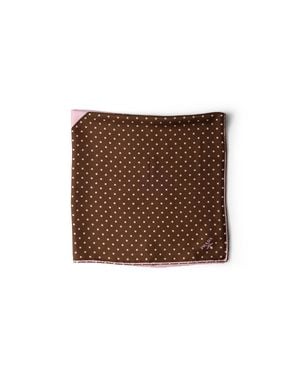 Prada Foulard Stampato - Marrone