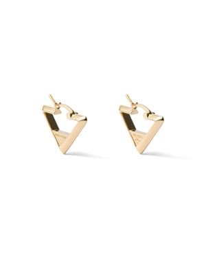 Prada Ohrringe Aus Metall, Damen - Mettallic