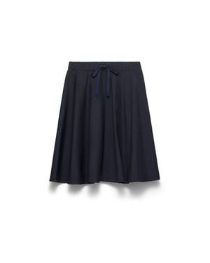 Prada Light Mohair Skirt - Blue