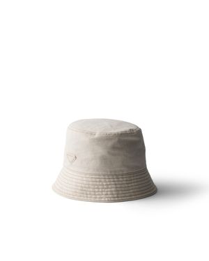 Prada Denim Bucket Hat - Grey