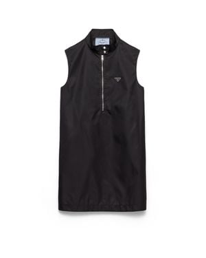 Prada Sleeveless Re-Nylon Dress - Black